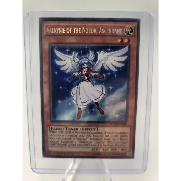 Yugioh! Valkyrie of the Nordic Ascendant - 1st ed Secret Rare - LC5D-EN184 - NM - Picture 1 of 5